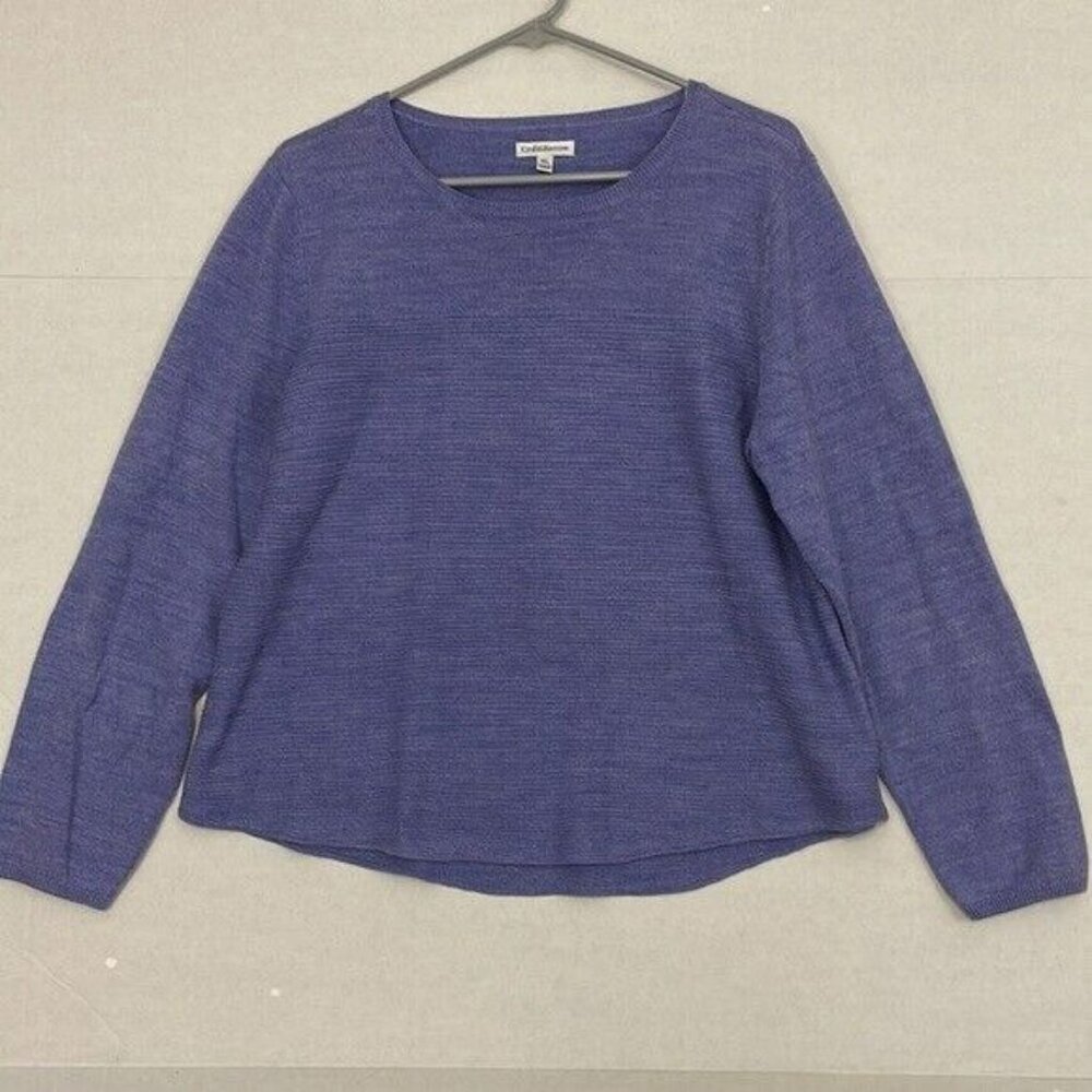 Croft & Barrow Sweater, Lavender, XL